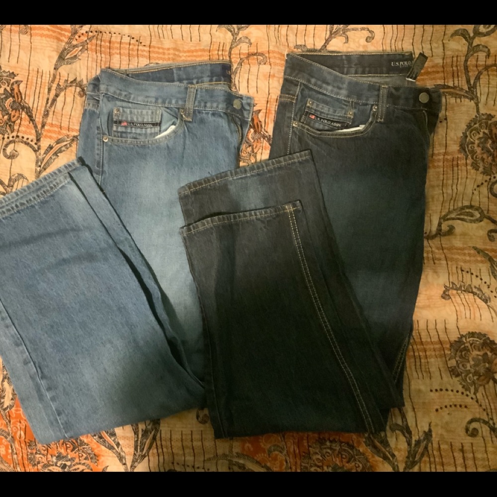 Two pair of men’s Polo jeans